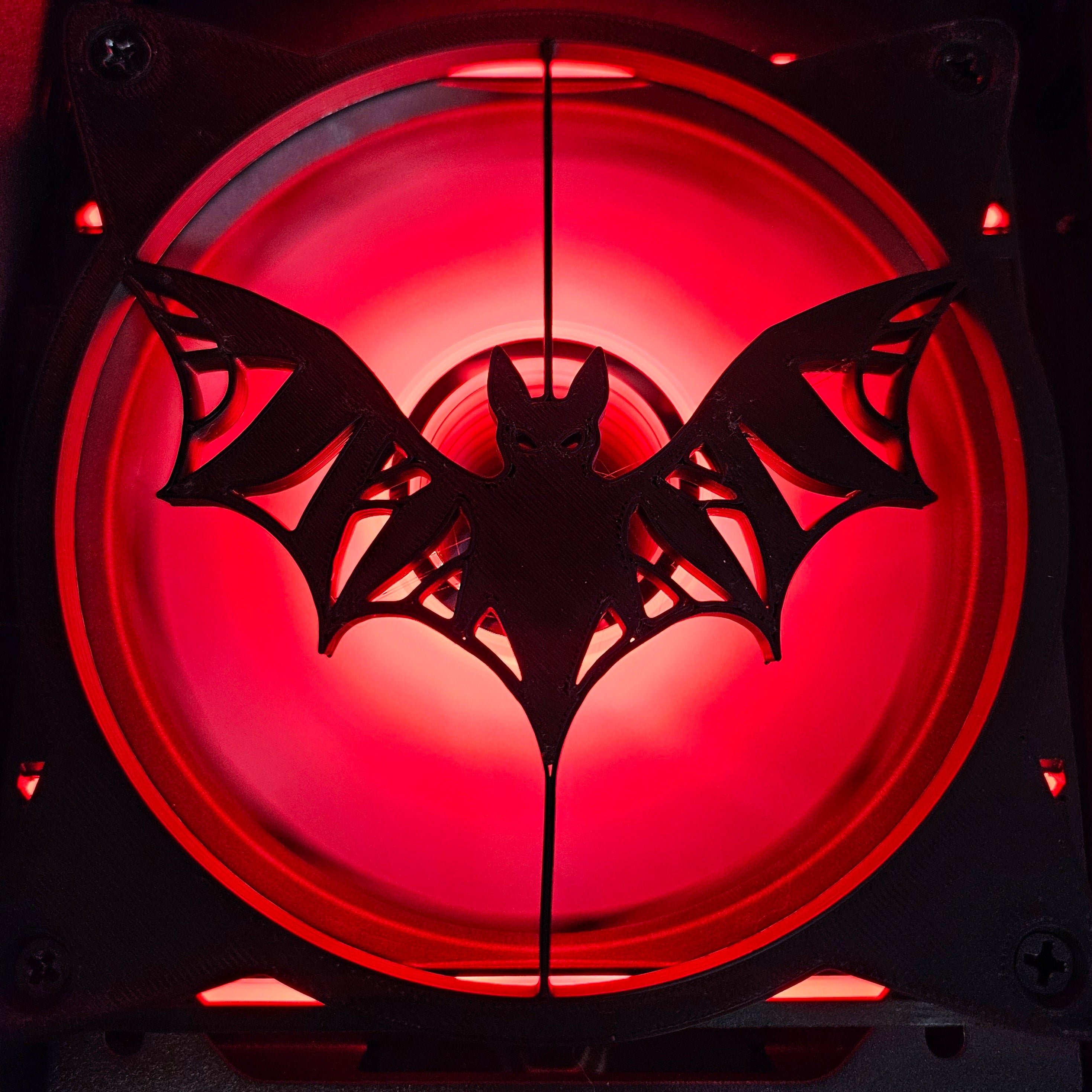 Bat- Magnetic 3D-Printed Fan Covers