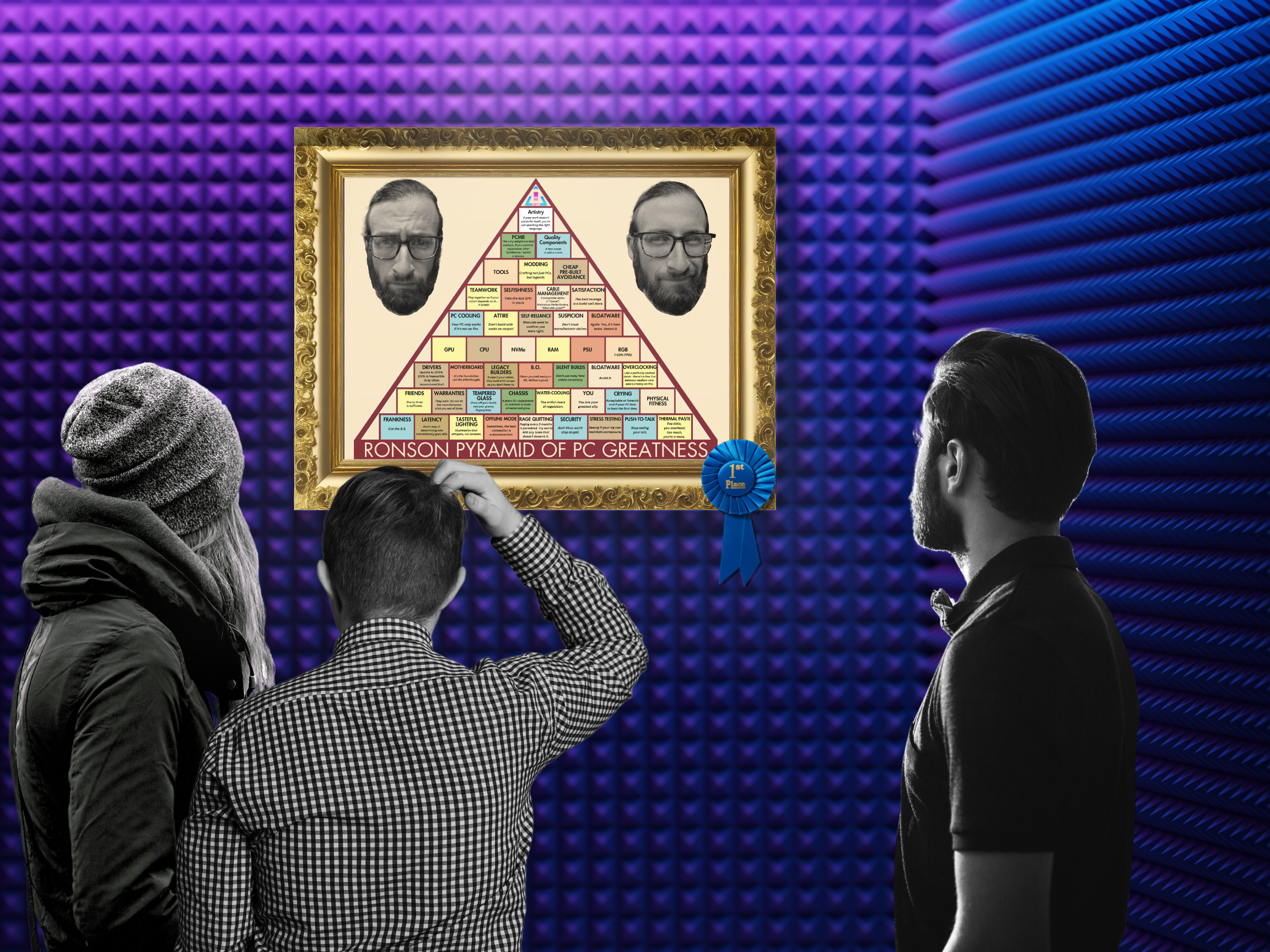 Swan Ronson's Pyramid of PC Greatness Poster