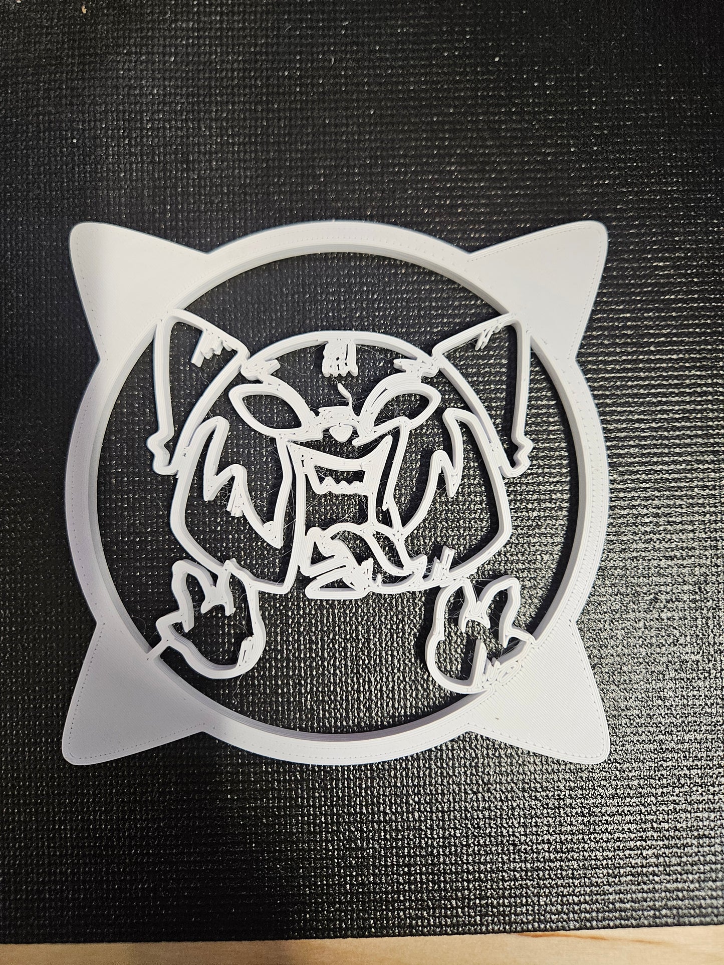Rage Panda Fan Cover — Magnetic 3D-Printed